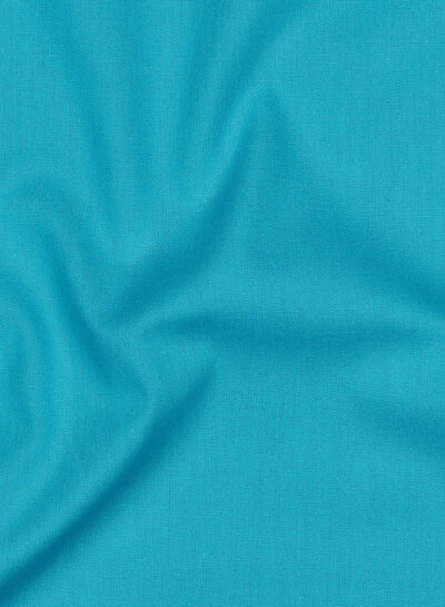 turquoise plain cotton 048
