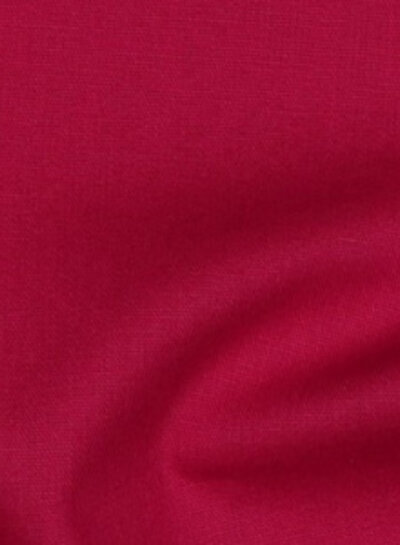 cherry red plain cotton 040