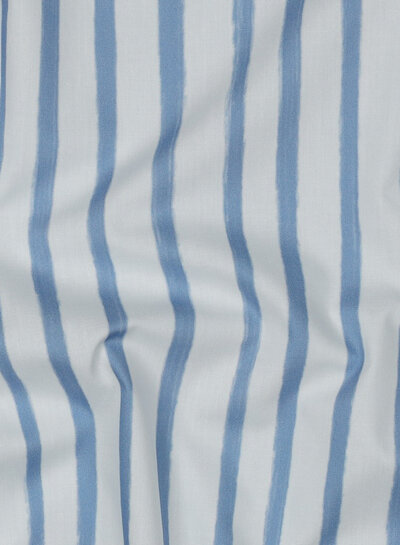 French stripes - fine cotton poplin voile