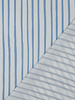French stripes - fine cotton poplin voile