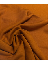 cognac - zacht en stevige modal tricot - interlock gebreid