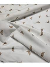 Mini croissants - fine cotton poplin voile