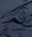 jeansblauw - zacht en stevige modal tricot - interlock gebreid