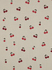 cherries - off-white - tetra double gauze