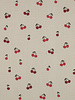 cherries - off-white - tetra double gauze