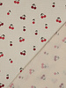 cherries - off-white - tetra double gauze