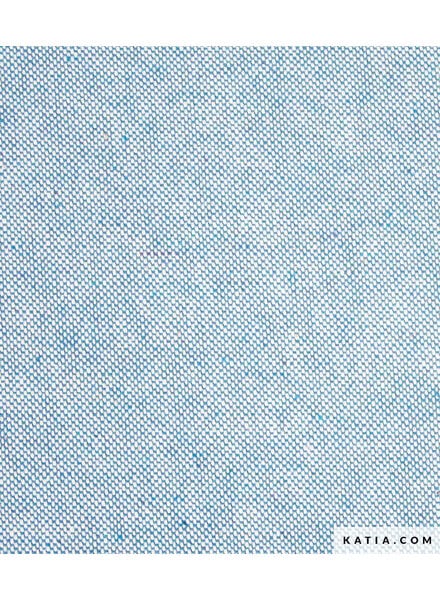 Katia fabrics petrol - Recycled canvas