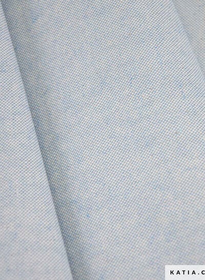 Katia fabrics blauw - Recycled canvas
