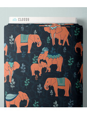 Jaipur Elephants - cotton