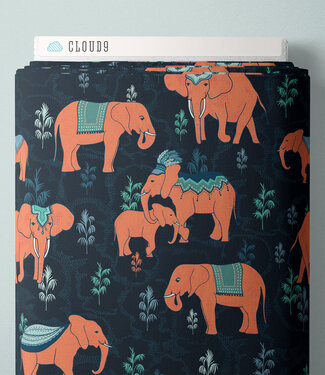 Jaipur Elephants - cotton
