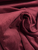 bordeaux - washed corduroy with stretch - corduroy