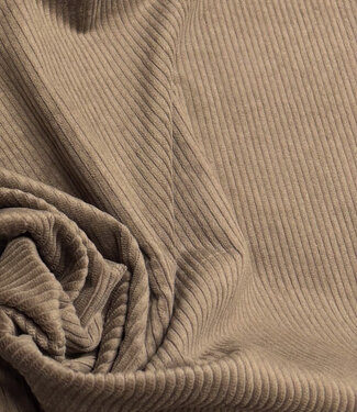 dark brown - washed corduroy with stretch - corduroy