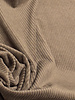 donkerbruin - washed corduroy met stretch - ribfluweel