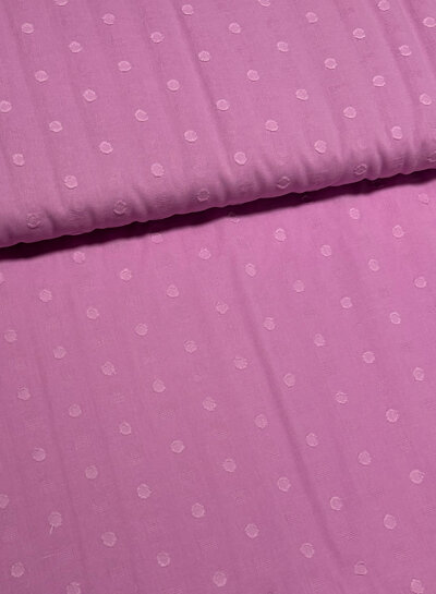 Katia fabrics pink - plumetis cotton