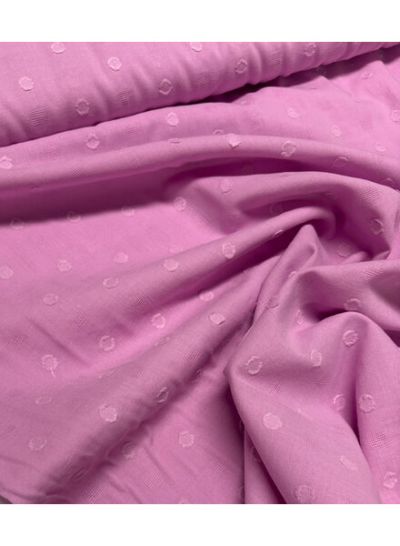 Katia fabrics roze - plumetis katoen