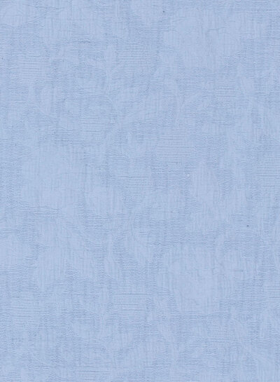 Madeline ijsblauw - ingeweven bloemen tetra jacquard