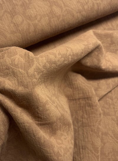 Madeline mocha mousse - woven tetra jacquard