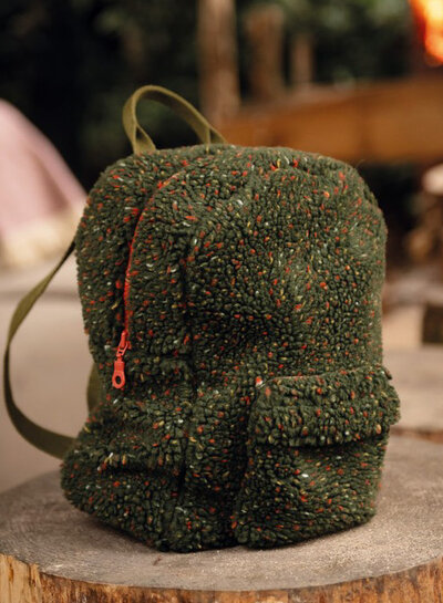 Madeline spikkel donkergroen - mooie stevige teddy