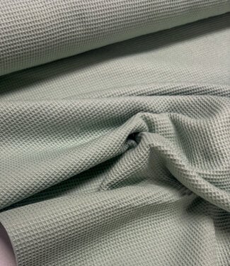mint - waffle cotton mini