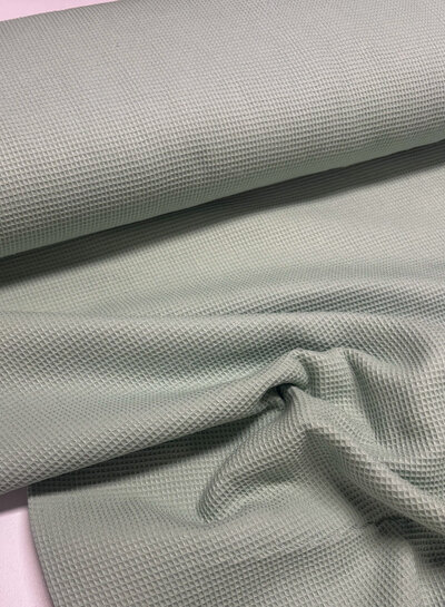 mint - waffle cotton mini