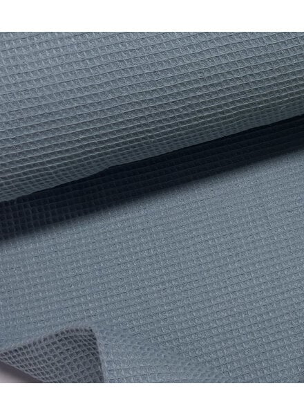 blue - waffle cotton mini