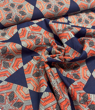 Madeline batik cotton voile - fortune