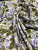 green and purple jungle - beautiful viscose poplin