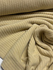 beige soft knitted ribbed - viscose blend