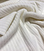 gebroken wit zachte gebreide ribbels - viscose blend