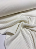 gebroken wit zachte gebreide ribbels - viscose blend
