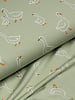 Madeline ducks - jersey - soft green blue