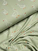 Madeline ducks - jersey - soft green blue