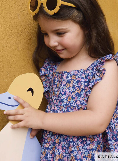 Katia fabrics Ecuatorian Flowers - poplin katoen