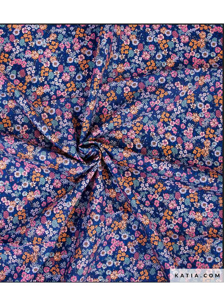 Katia fabrics Ecuatorian Flowers - poplin katoen