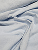 lichtblauw  - ton sur ton - embroidery katoen