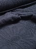 navy blue - tone on tone - embroidery cotton