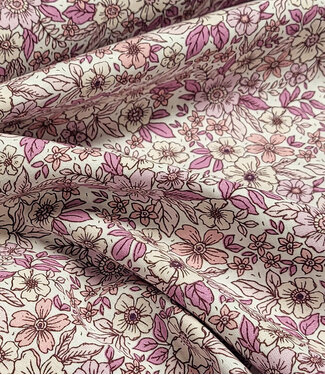pink flowers - beautiful cotton