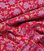 Madeline batik katoen voile - roze bloemen