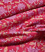 Madeline batik katoen voile - roze bloemen