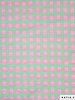 Katia fabrics apple & pink little vichy gingham - seersucker