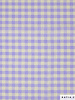 Katia fabrics lilac & corn little vichy gingham - seersucker