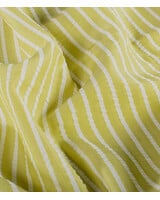 geel verticale strepen - seersucker