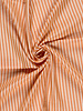 orange vertical stripes - seersucker