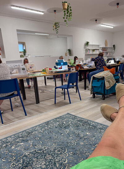 Madeline pampering sewing day including purchase voucher 25/04/2026