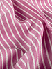 pink vertical stripes - seersucker