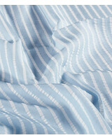 lichtblauw verticale strepen - seersucker