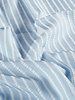 light blue vertical stripes - seersucker