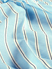 light blue with thin navy stripe - viscose