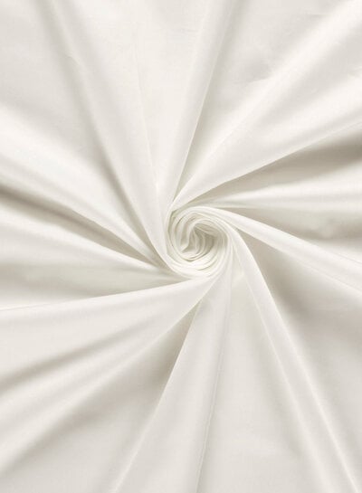 gebroken wit satijn katoen