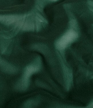 bottle green satin cotton